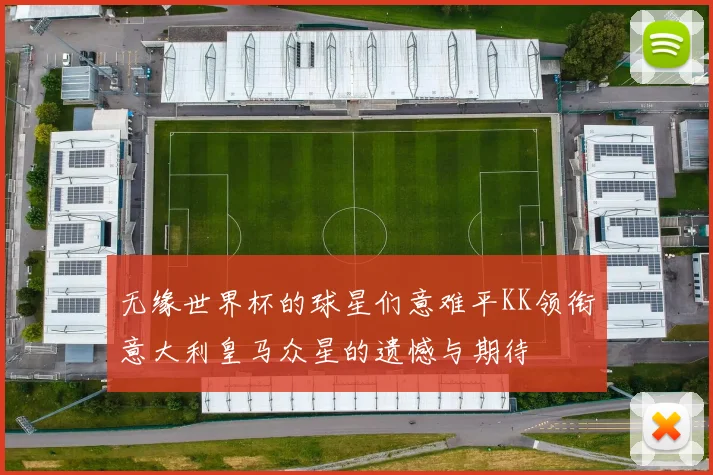 无缘世界杯的球星们意难平KK领衔意大利皇马众星的遗憾与期待